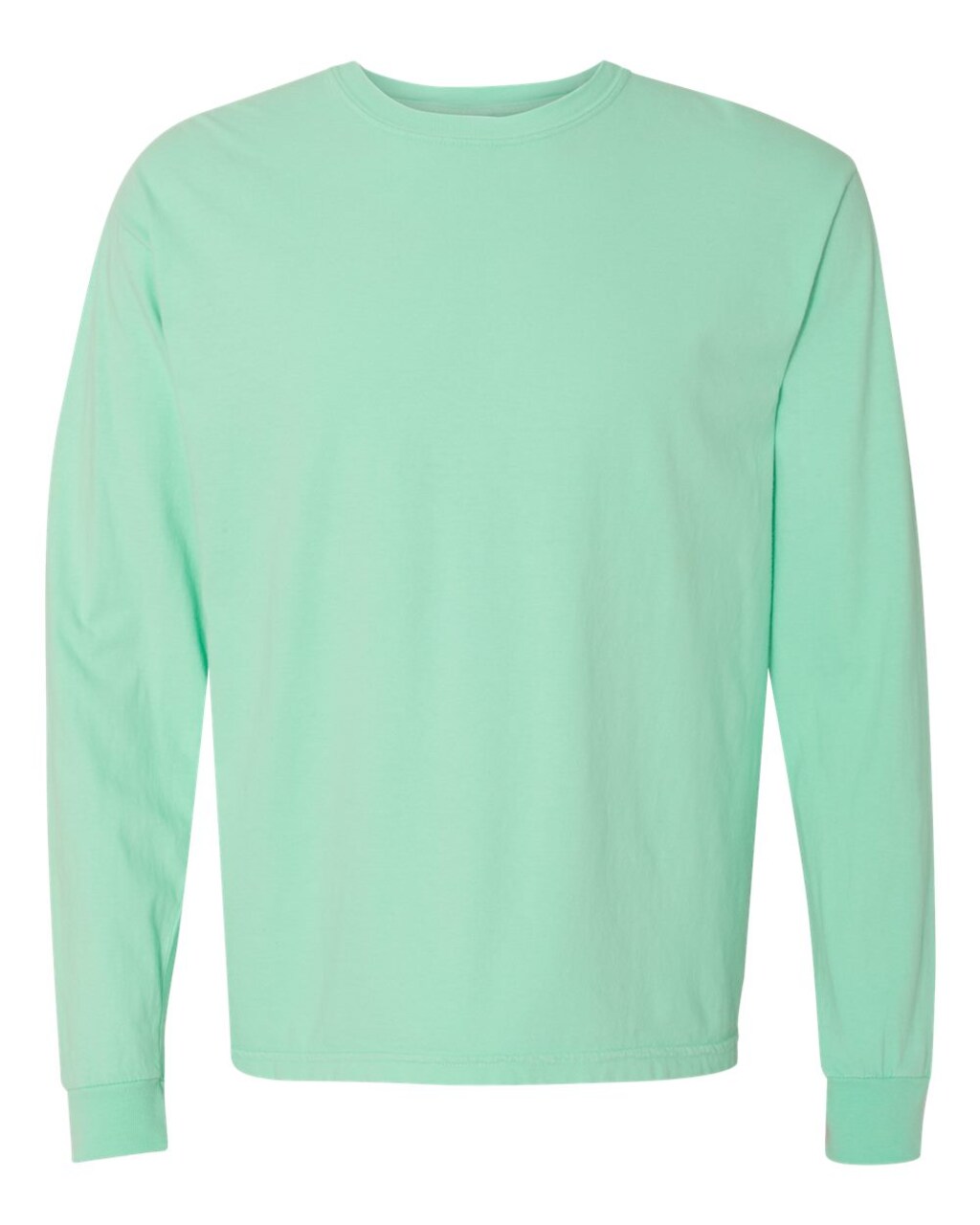 Comfort Colors® Garment-Dyed Heavyweight Crewneck Long Sleeve T-Shirt